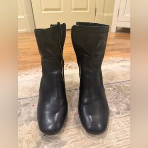 Madden Girl Black Ankle Booties